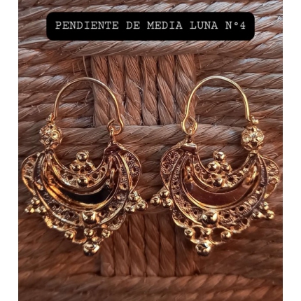 Pendientes Medias Lunas nº4