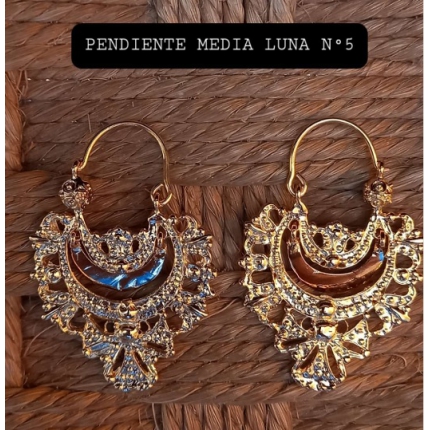 Pendientes Media Luna nº5